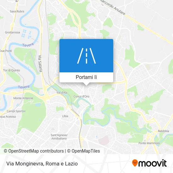 Mappa Via Monginevra