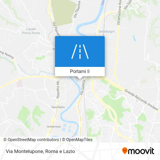 Mappa Via Montelupone