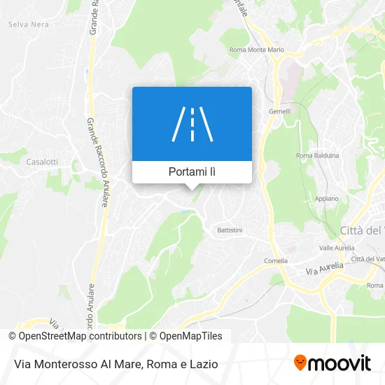 Mappa Via Monterosso Al Mare