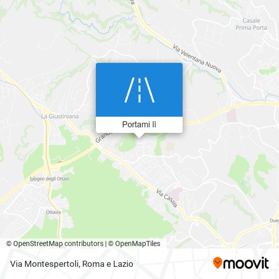 Mappa Via Montespertoli
