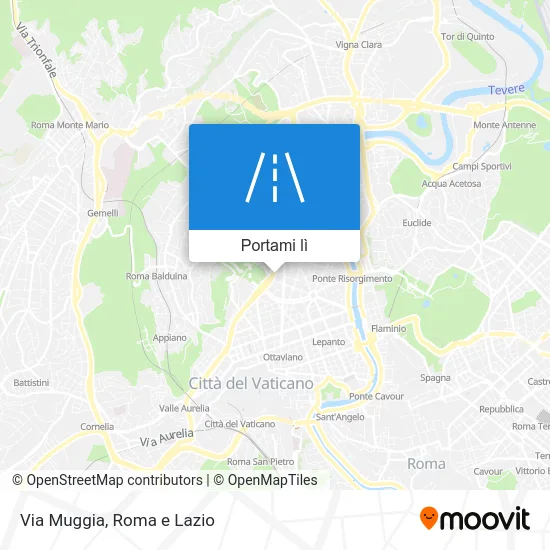 Mappa Via Muggia