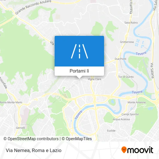 Mappa Via Nemea