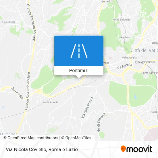 Mappa Via Nicola Coviello