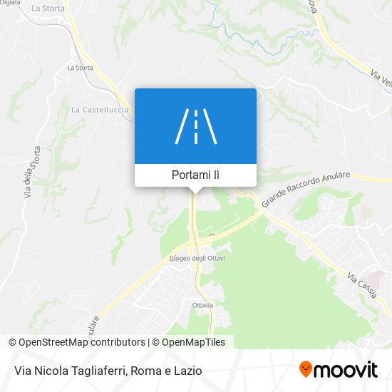 Mappa Via Nicola Tagliaferri