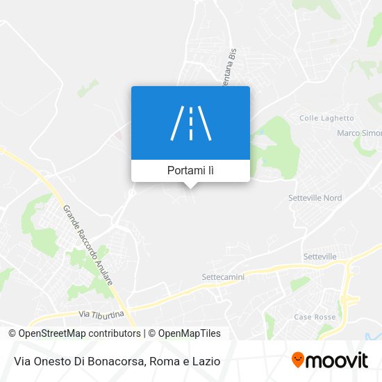 Mappa Via Onesto Di Bonacorsa