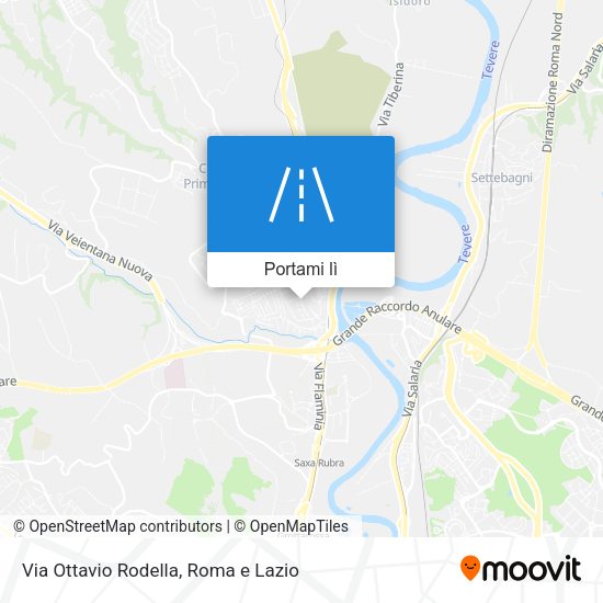 Mappa Via Ottavio Rodella