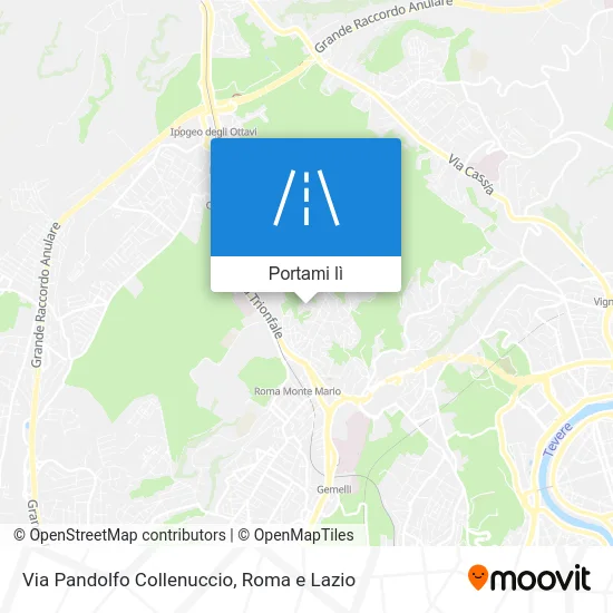 Mappa Via Pandolfo Collenuccio