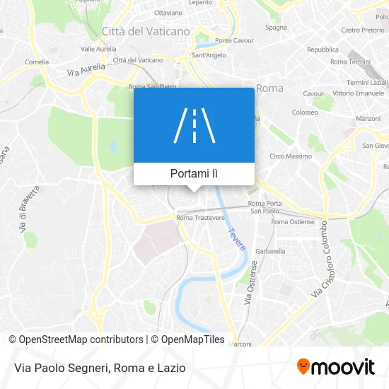 Mappa Via Paolo Segneri