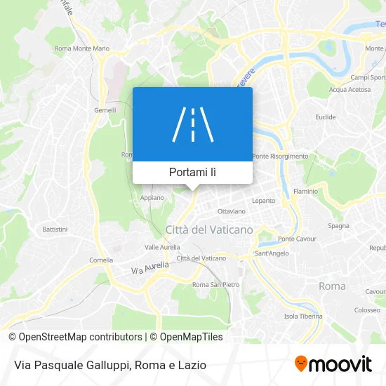 Mappa Via Pasquale Galluppi