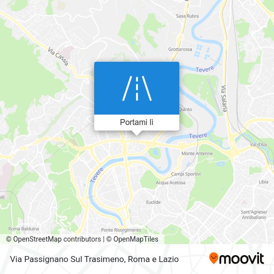 Mappa Via Passignano Sul Trasimeno