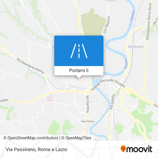 Mappa Via Passirano