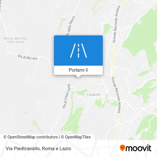Mappa Via Piedicavallo