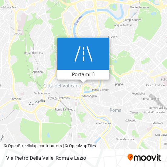 Mappa Via Pietro Della Valle