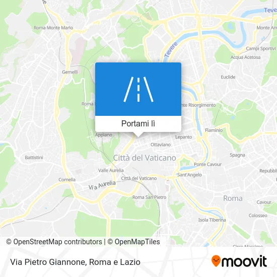 Mappa Via Pietro Giannone