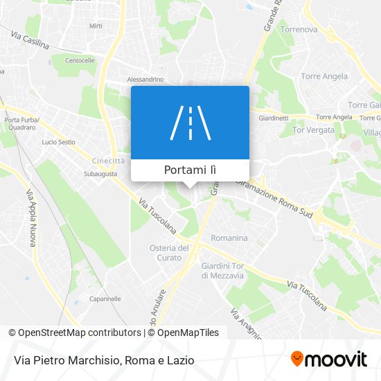 Mappa Via Pietro Marchisio