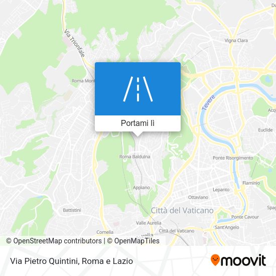 Mappa Via Pietro Quintini