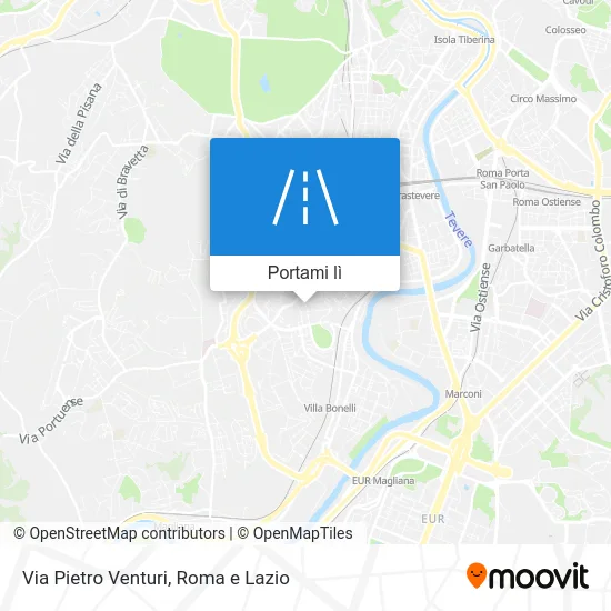 Mappa Via Pietro Venturi