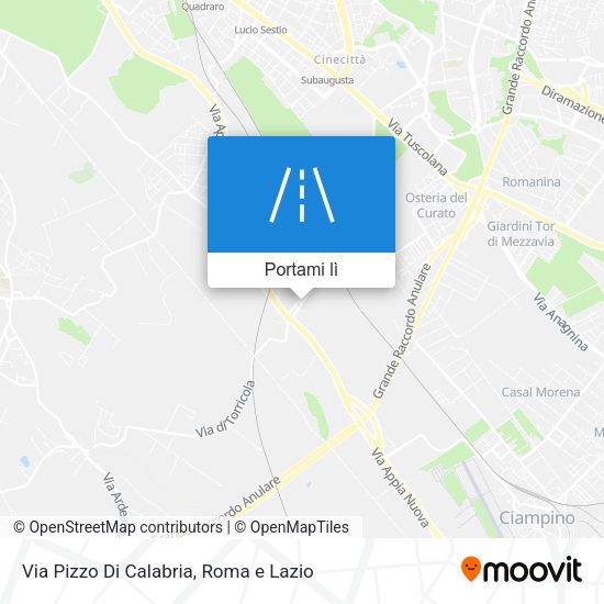 Mappa Via Pizzo Di Calabria