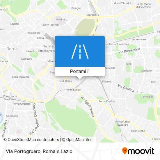 Mappa Via Portogruaro