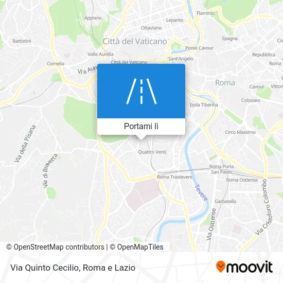 Mappa Via Quinto Cecilio