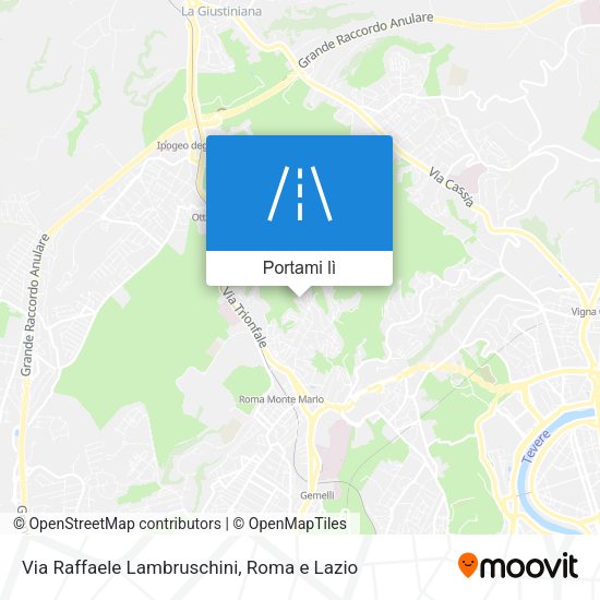Mappa Via Raffaele Lambruschini