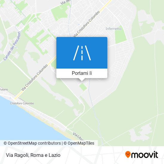 Mappa Via Ragoli