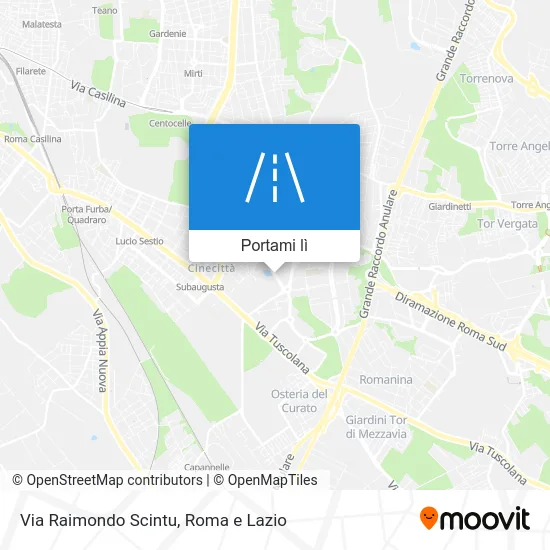 Mappa Via Raimondo Scintu