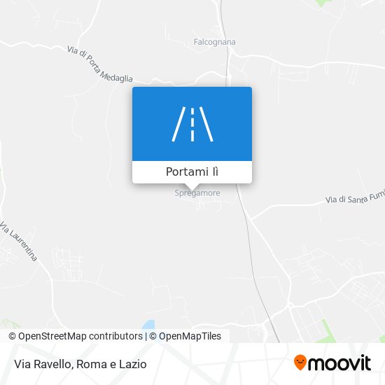 Mappa Via Ravello