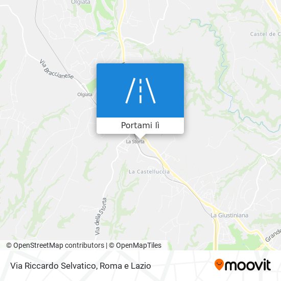 Mappa Via Riccardo Selvatico