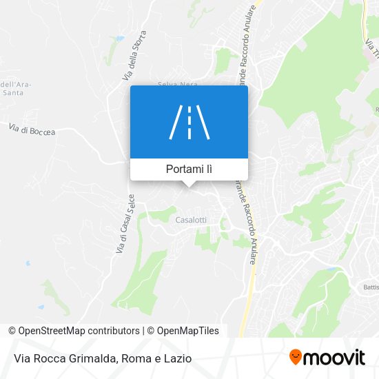 Mappa Via Rocca Grimalda