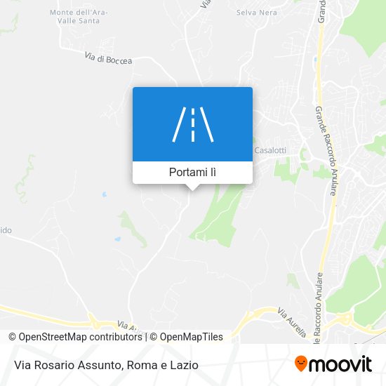 Mappa Via Rosario Assunto