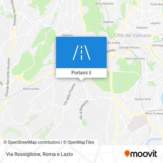 Mappa Via Rossiglione