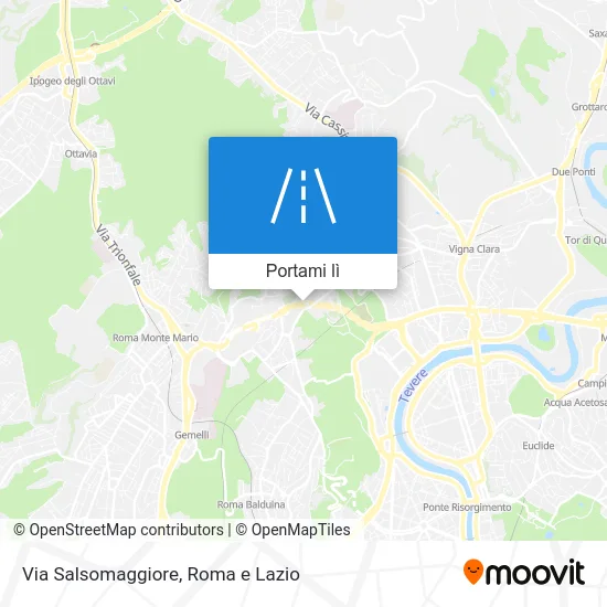 Mappa Via Salsomaggiore