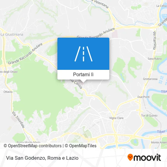 Mappa Via San Godenzo