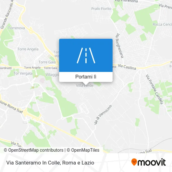 Mappa Via Santeramo In Colle