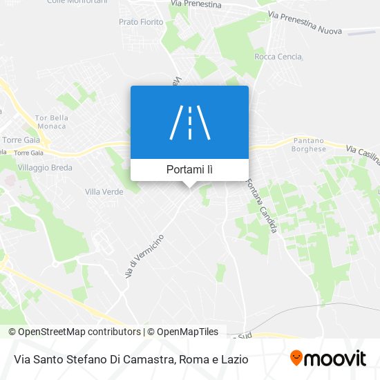 Mappa Via Santo Stefano Di Camastra