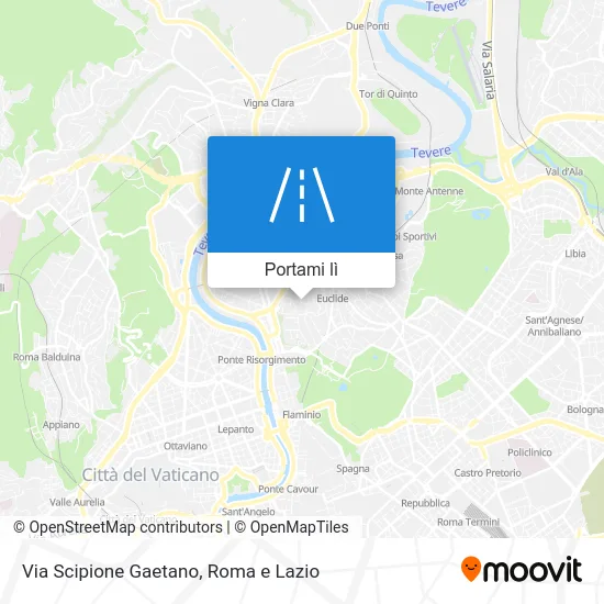 Mappa Via Scipione Gaetano