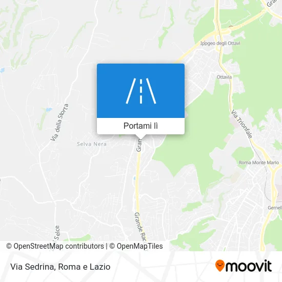 Mappa Via Sedrina