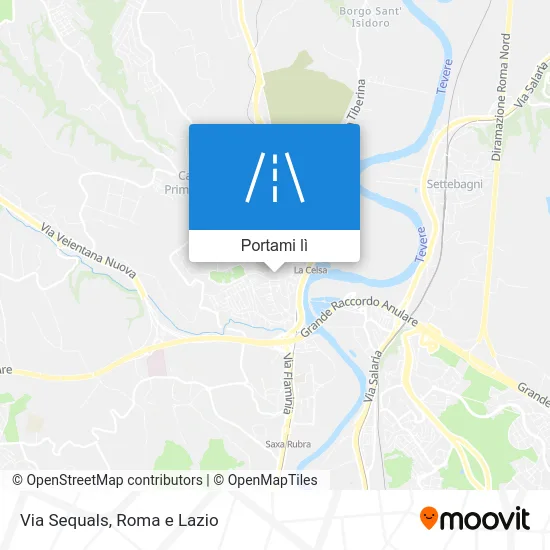 Mappa Via Sequals