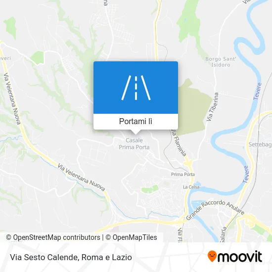 Mappa Via Sesto Calende