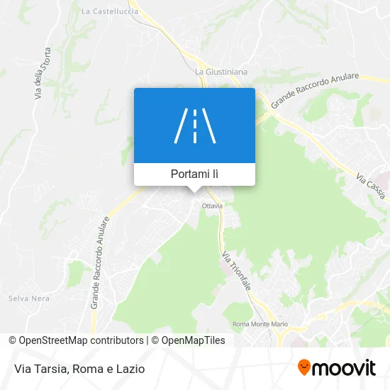 Mappa Via Tarsia