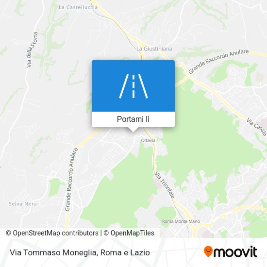 Mappa Via Tommaso Moneglia