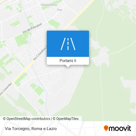 Mappa Via Torcegno