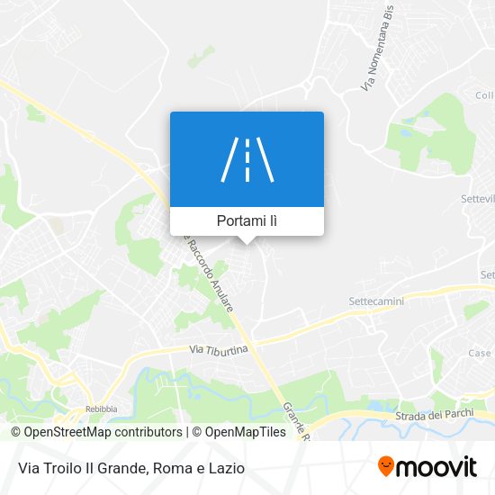 Mappa Via Troilo Il Grande