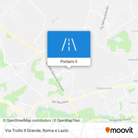 Mappa Via Trollo Il Grande