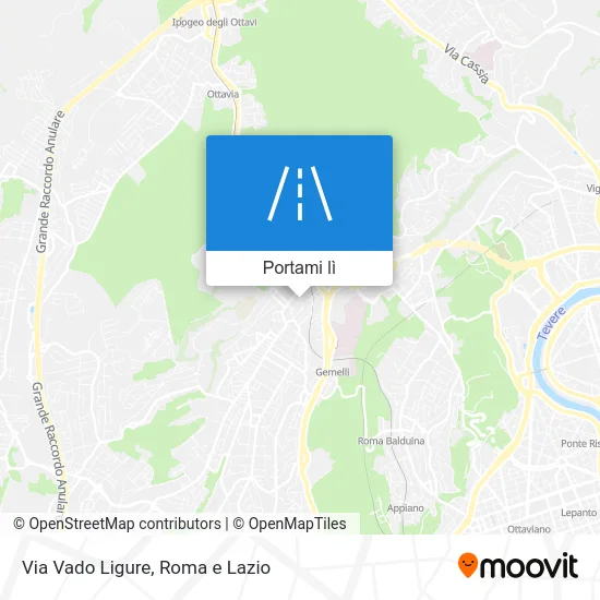 Mappa Via Vado Ligure