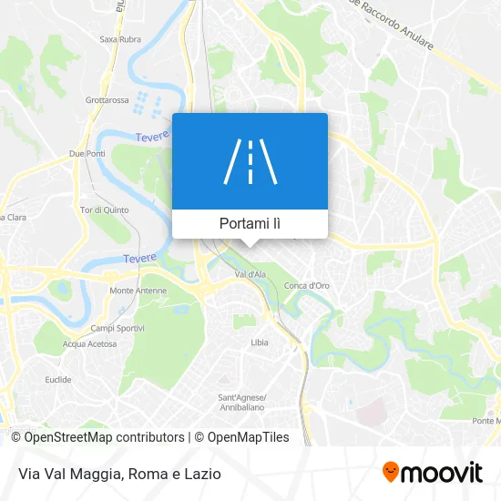 Mappa Via Val Maggia