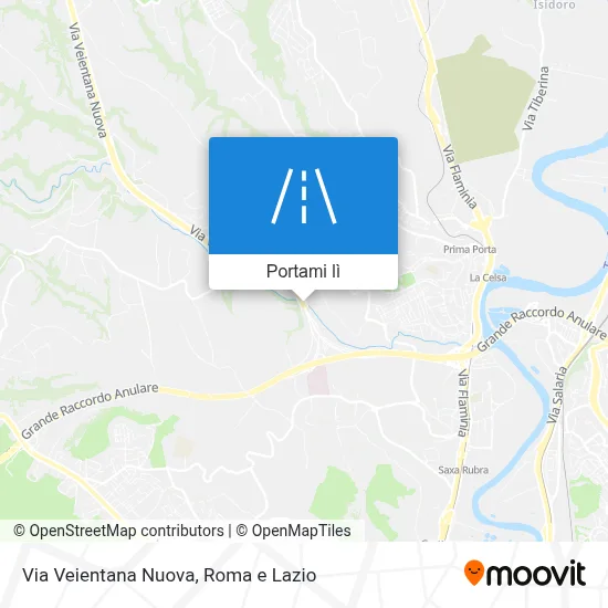 Mappa Via Veientana Nuova