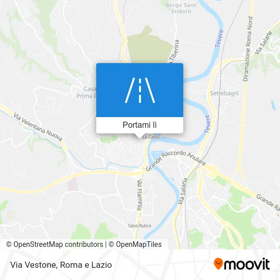 Mappa Via Vestone