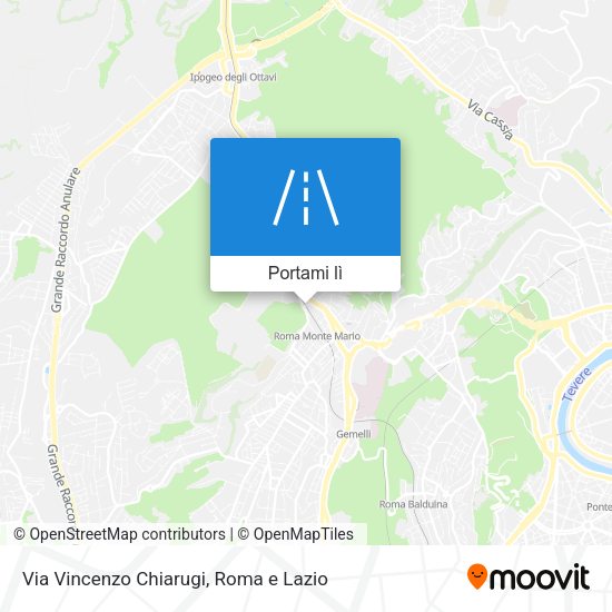 Mappa Via Vincenzo Chiarugi